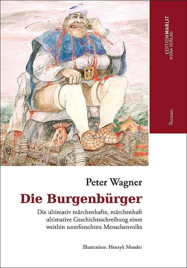 Buchcover des Romans DIE BURGENBÜRGER  von Peter Wagner